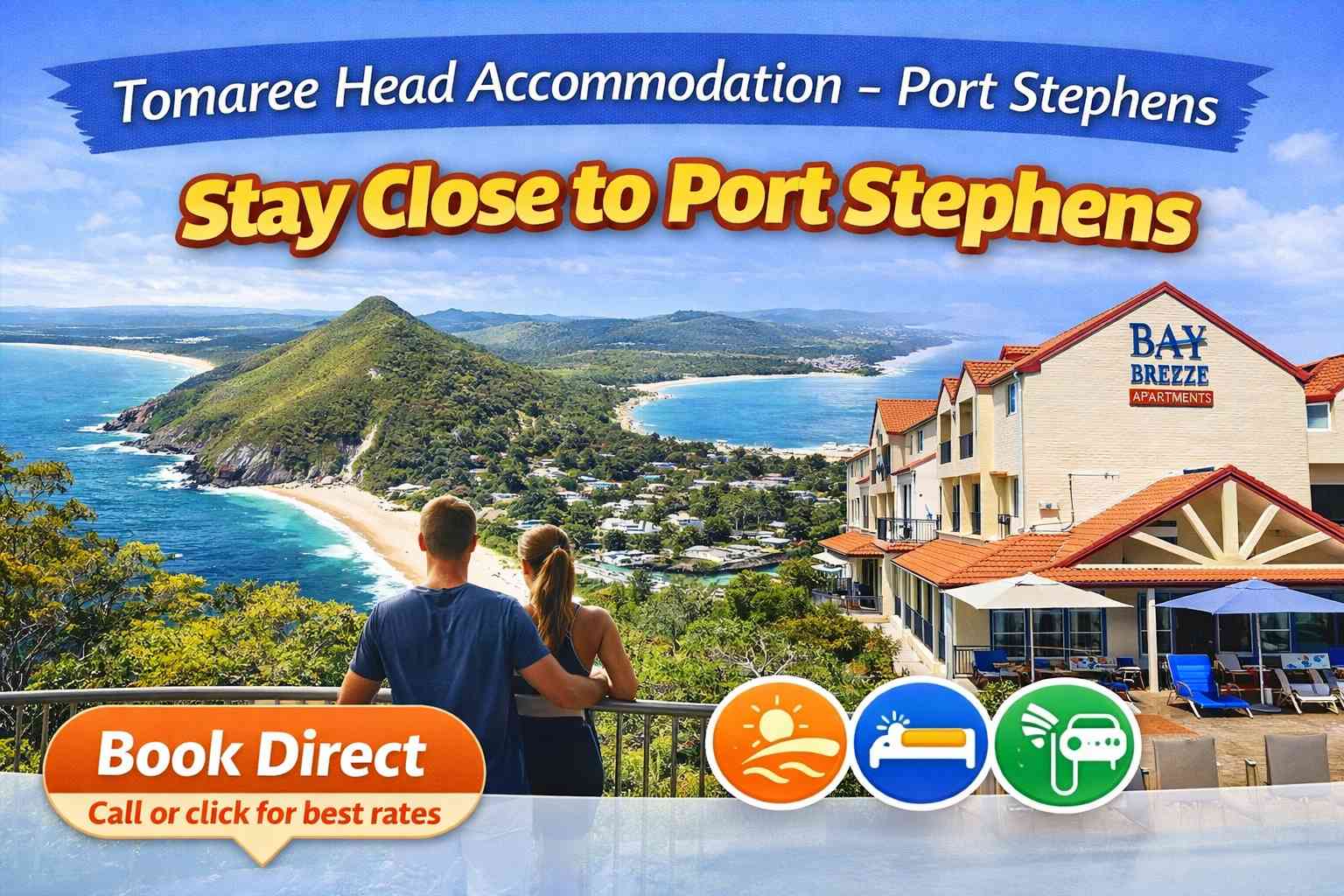 Tomaree Head Accommodation – Stay Close to Port Stephens