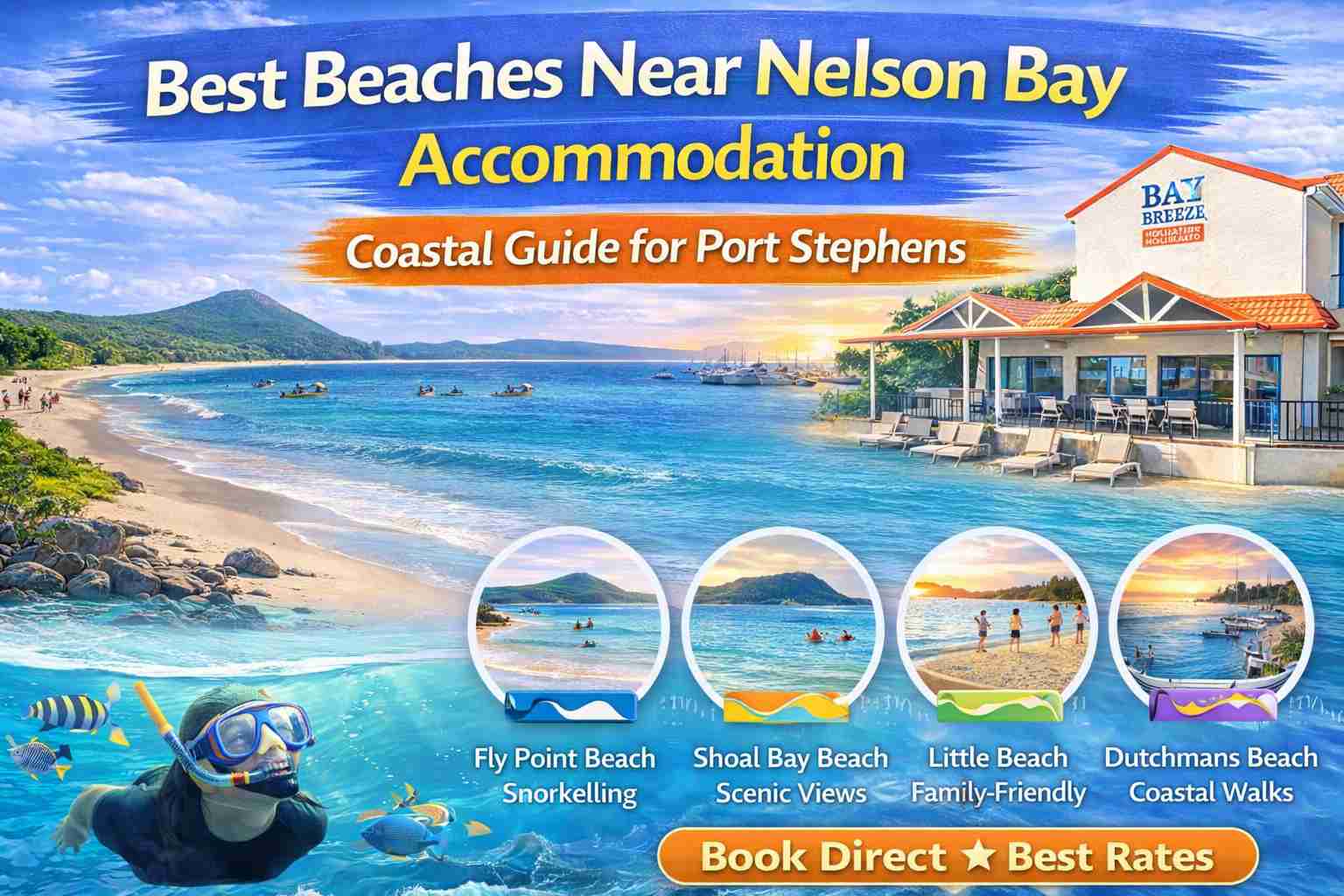 Best Beaches Near Nelson Bay Accommodation
