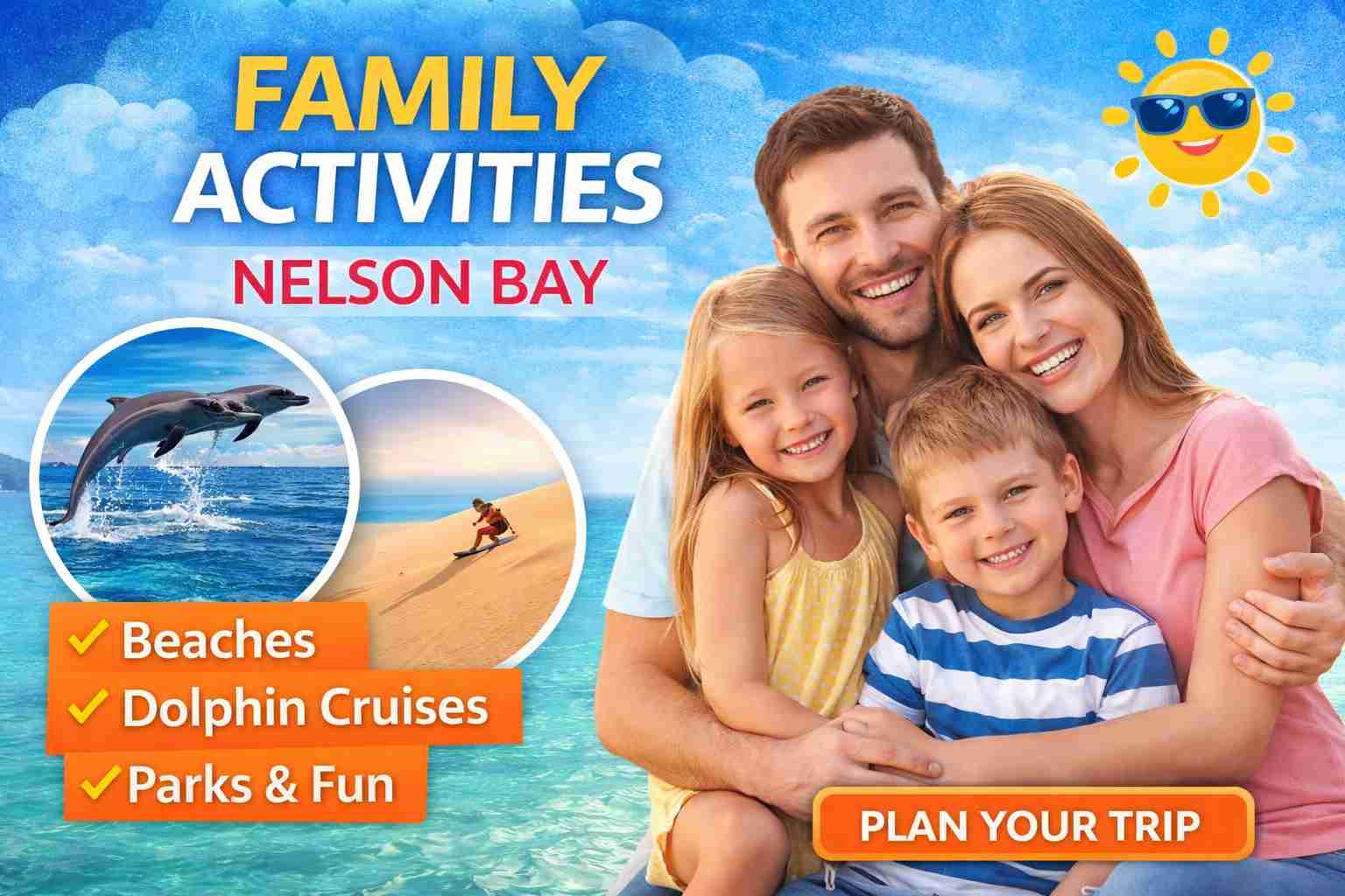 Family Activities in Nelson Bay for Holiday Makers