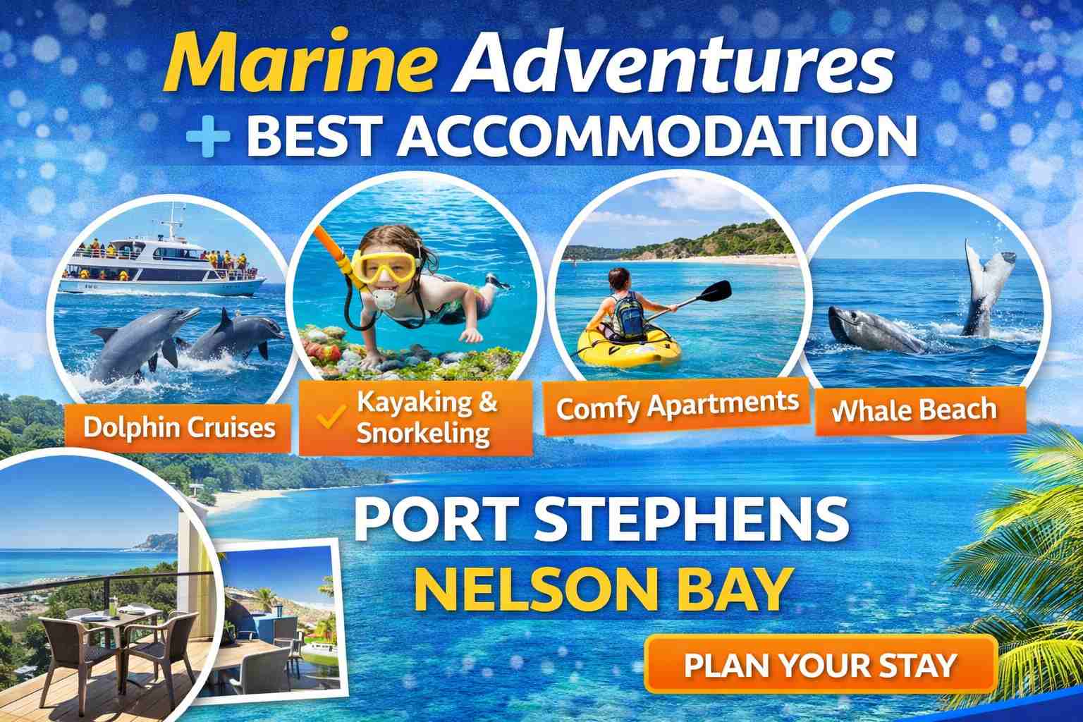 Marine Adventures in Port Stephens – Best Accommodation