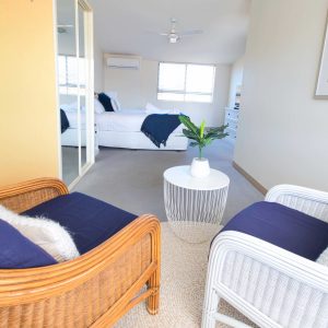 Rm 33 bedroom from sitting area